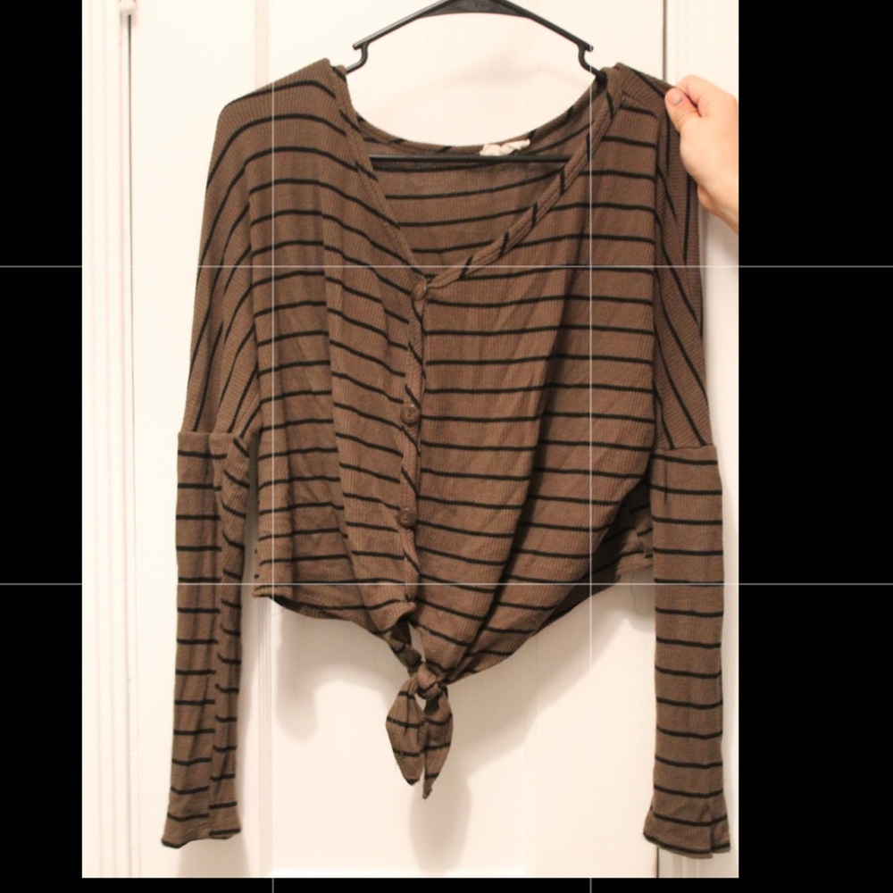 Live green long sleeve button down
